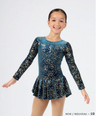 Born to Skate Glitter Dress