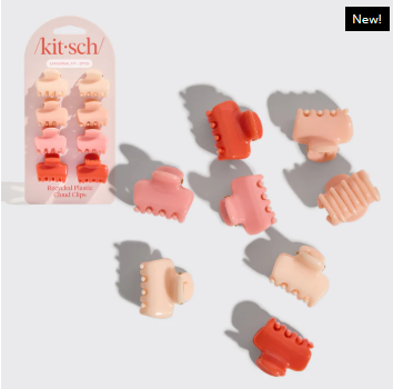 Kitsch Plastic Mini Cloud Claw Clips 64273