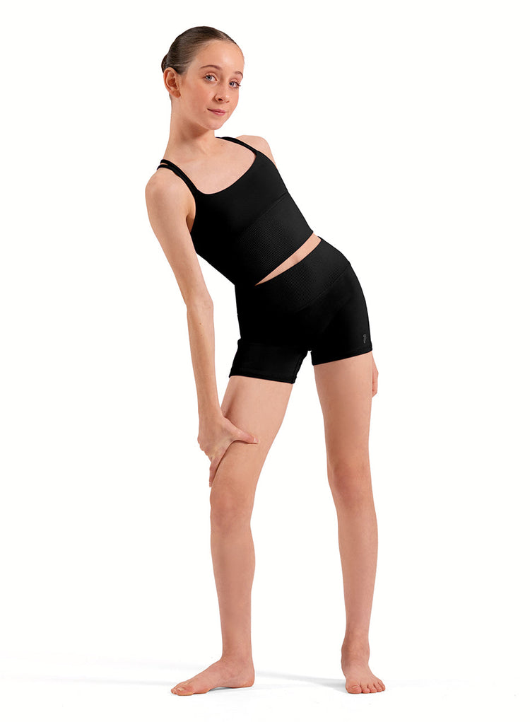 Bloch Opulence Kids Normal Rib Waistband Shorts CR90015