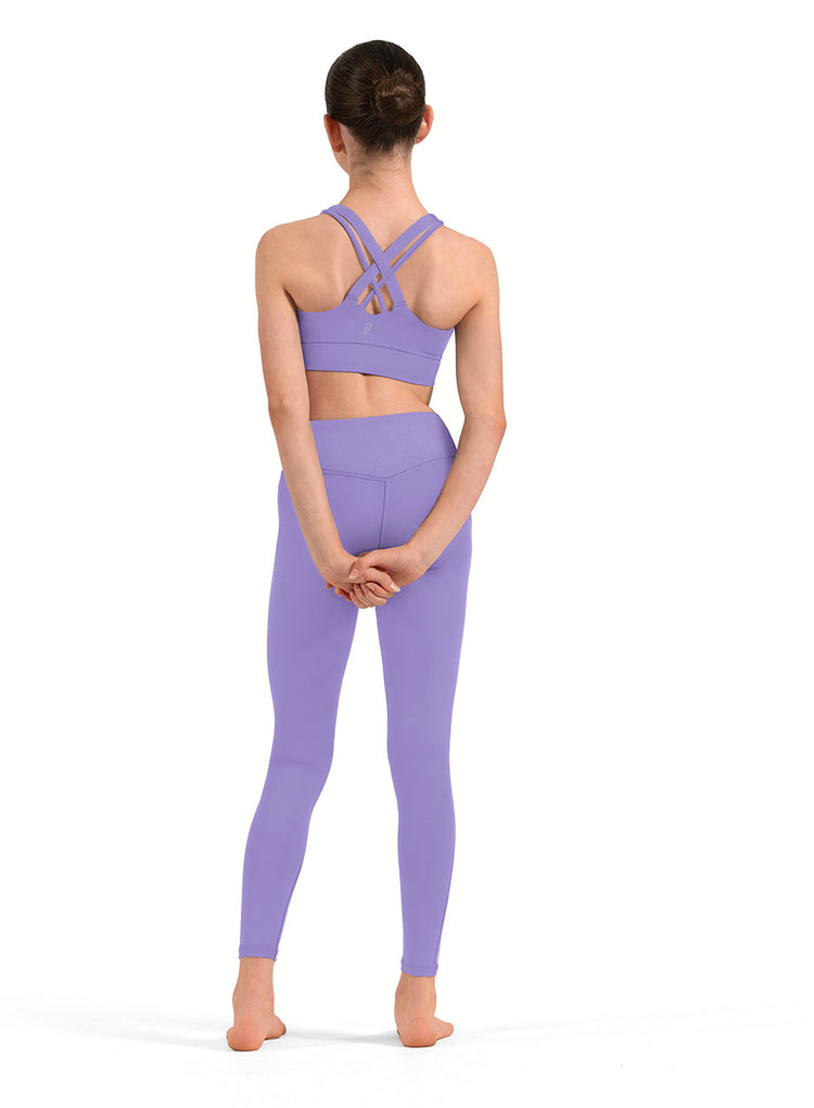 Bloch Opulence Kids Back Cross Strap Crop Top CZ30037