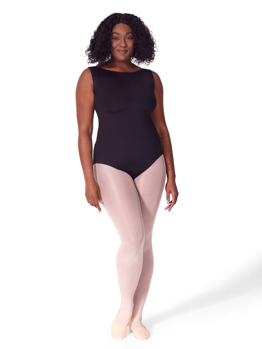 Capezio Soft Elegance Boatneck Leotard EL105W