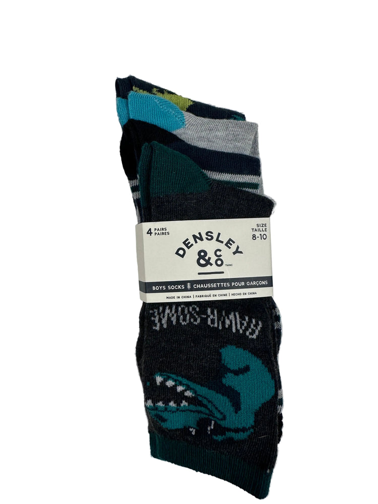 4 Pack Gertex Socks Size 8-10