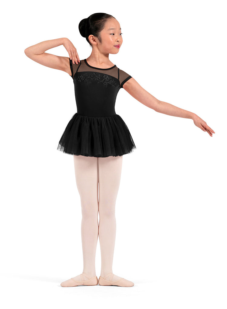 Mirella Adagio Kids Floral Embroidered Tutu Dress M20012C