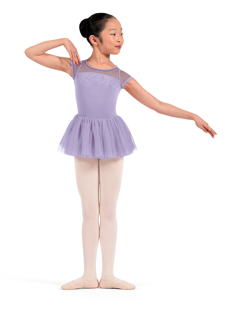 Mirella Adagio Kids Floral Embroidered Tutu Dress M20012C