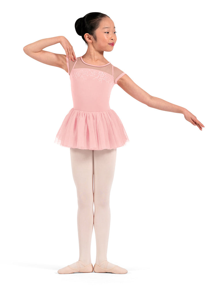 Mirella Adagio Kids Floral Embroidered Tutu Dress M20012C