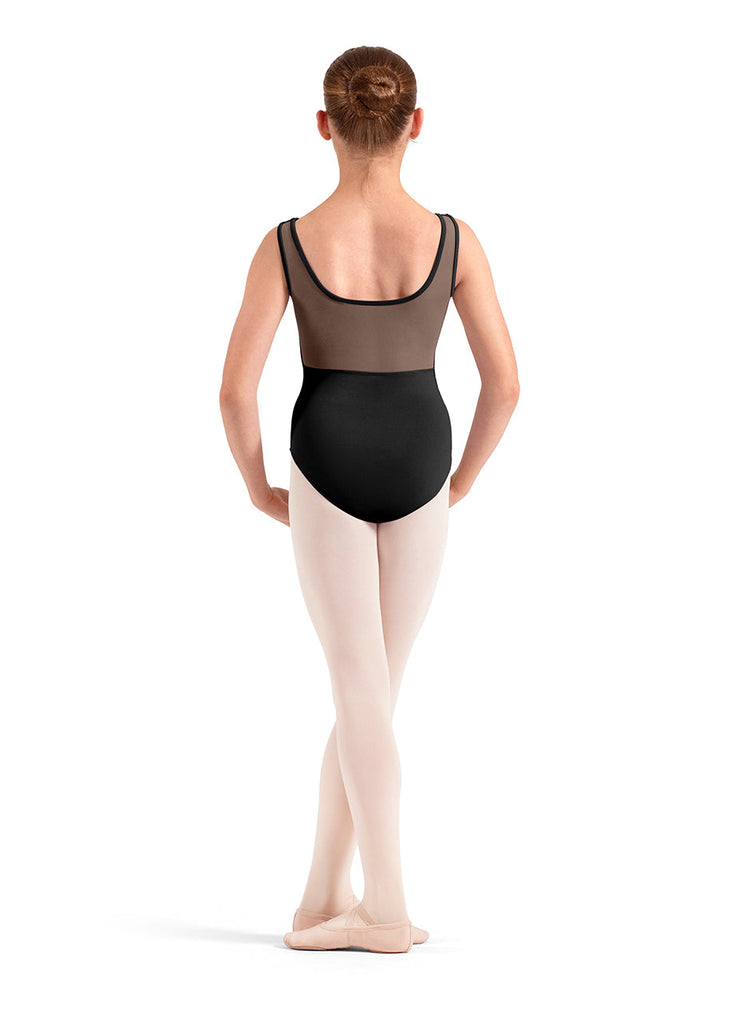 Mirella Adagio Kids Square Neck Tank Leotard M50012C