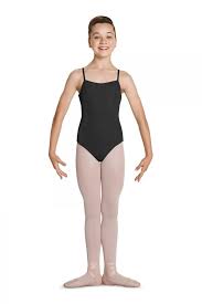 Scoop Neck Velvet Panel Camisole Leotard