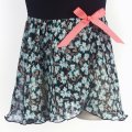 Girls Mock Wrap Skirt
