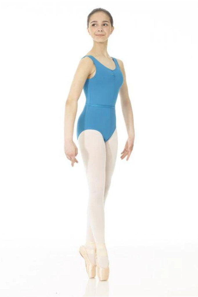 Tactel Pinch Front Tank Leotard  3546