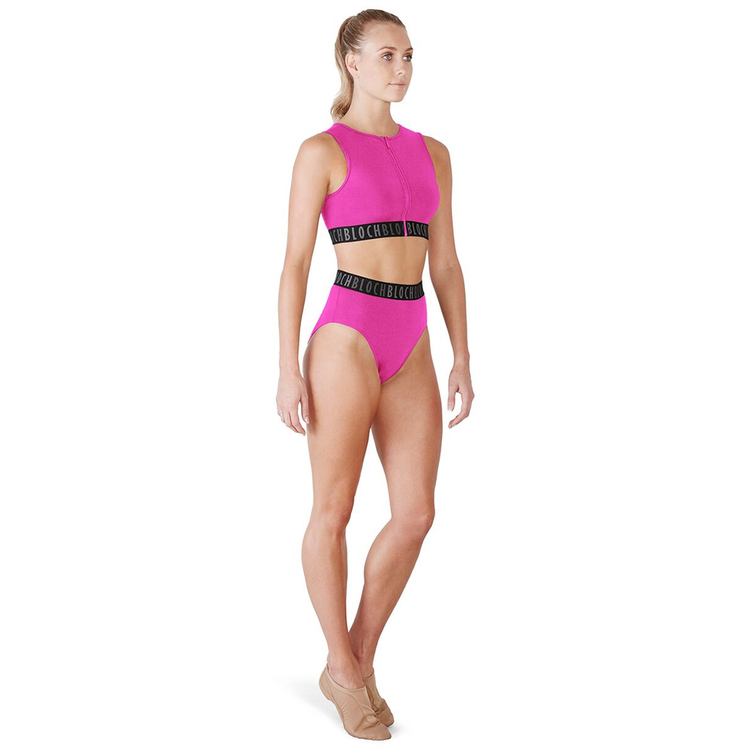 High Waisted Exposed Elastic Brief