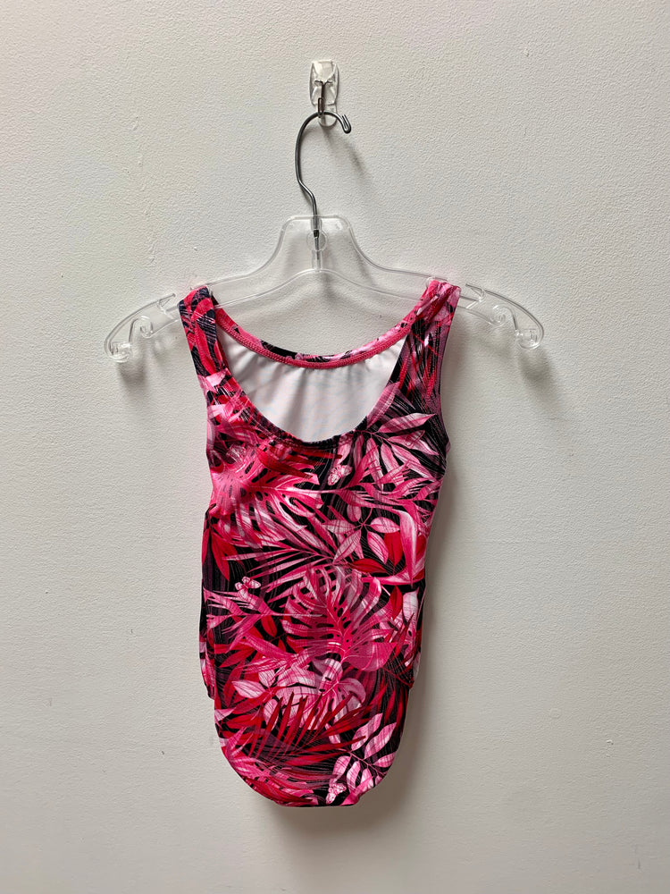 Gymnastics Printed Tank Leo Scrunchie Set