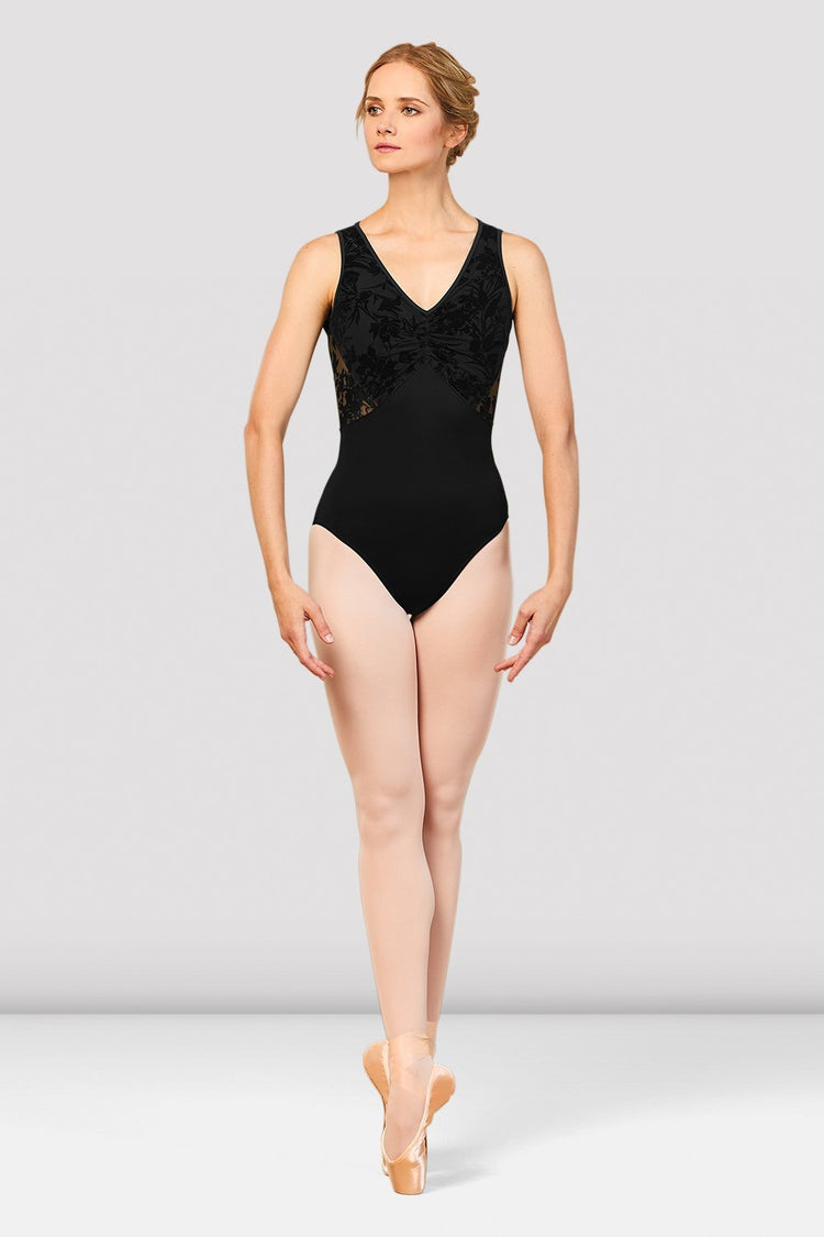 Cosima Gathered Front Tank Leotard