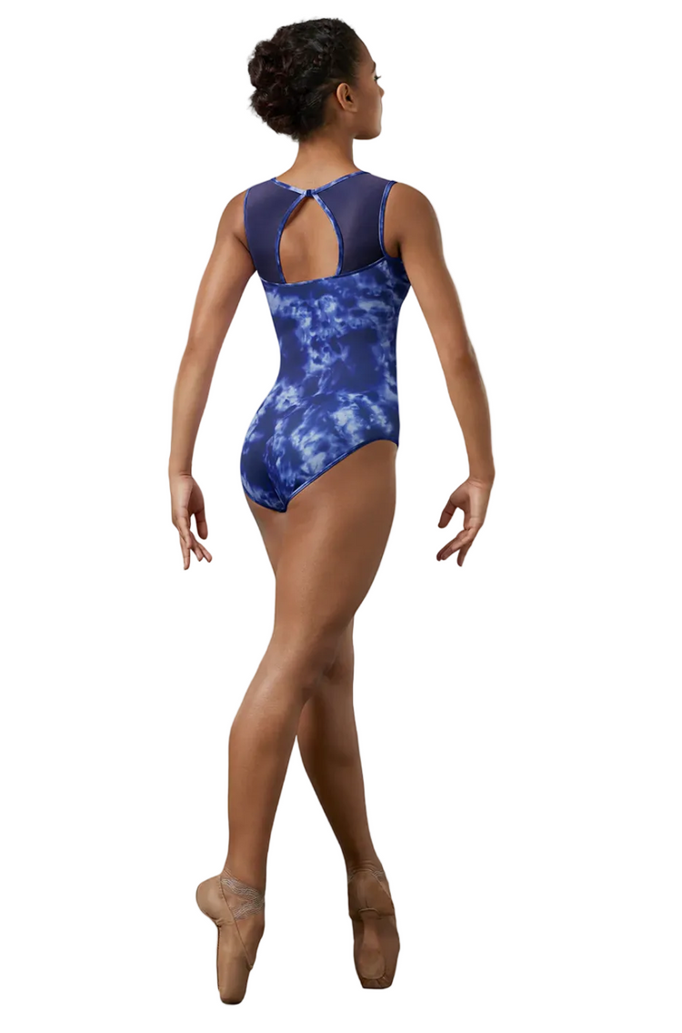 High Neck Watercolour Leotard