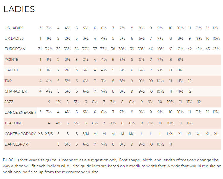 Bloch Cabaret Character Shoe SO306L