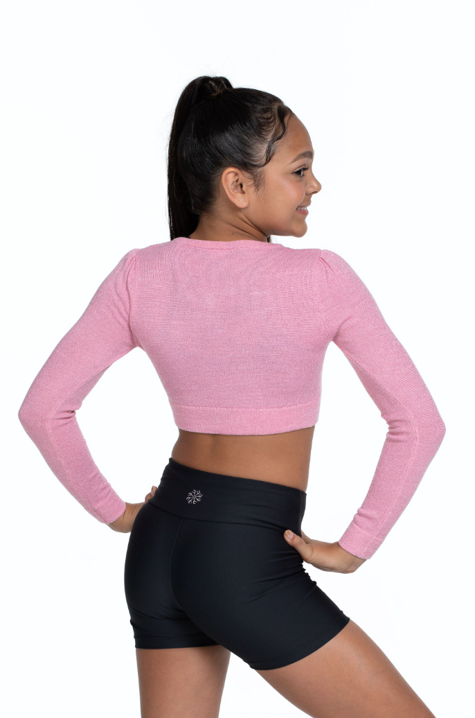 Bloch x Flo Active Erin Lurex Crop Cardigan FM1720