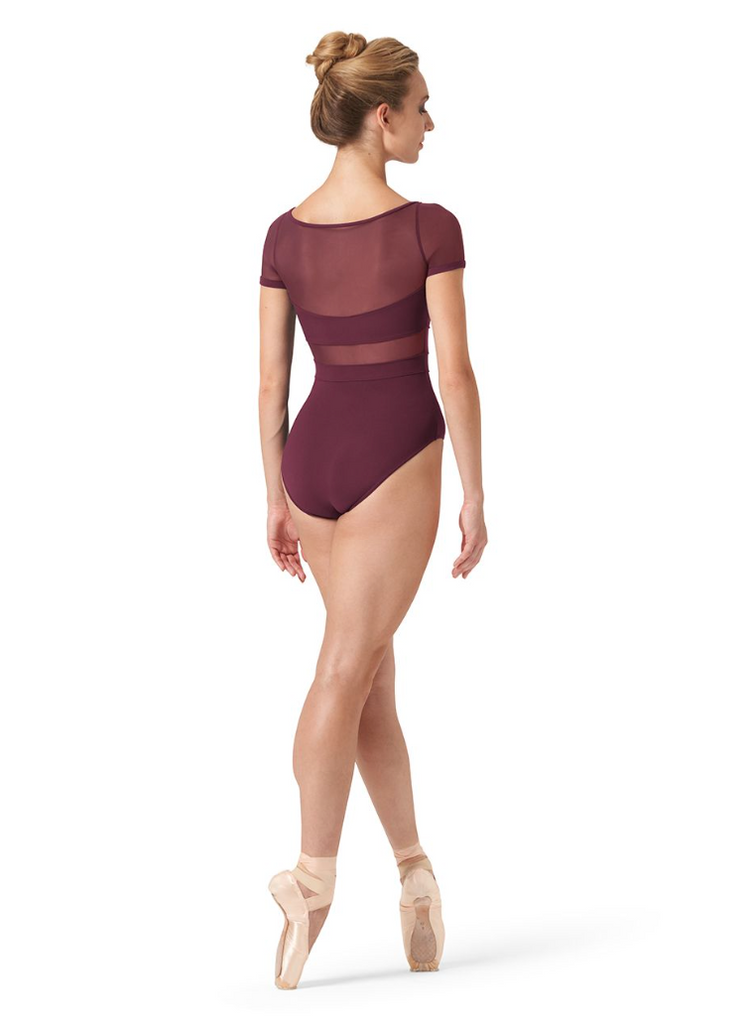 Bloch Reika Paneled Cap Sleeve Leotard L0522