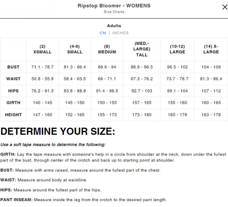 Ripstop Bloomers