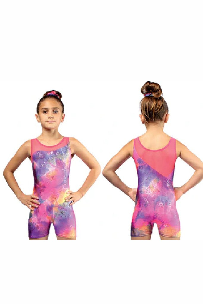 Gymnastics Printed Biketard