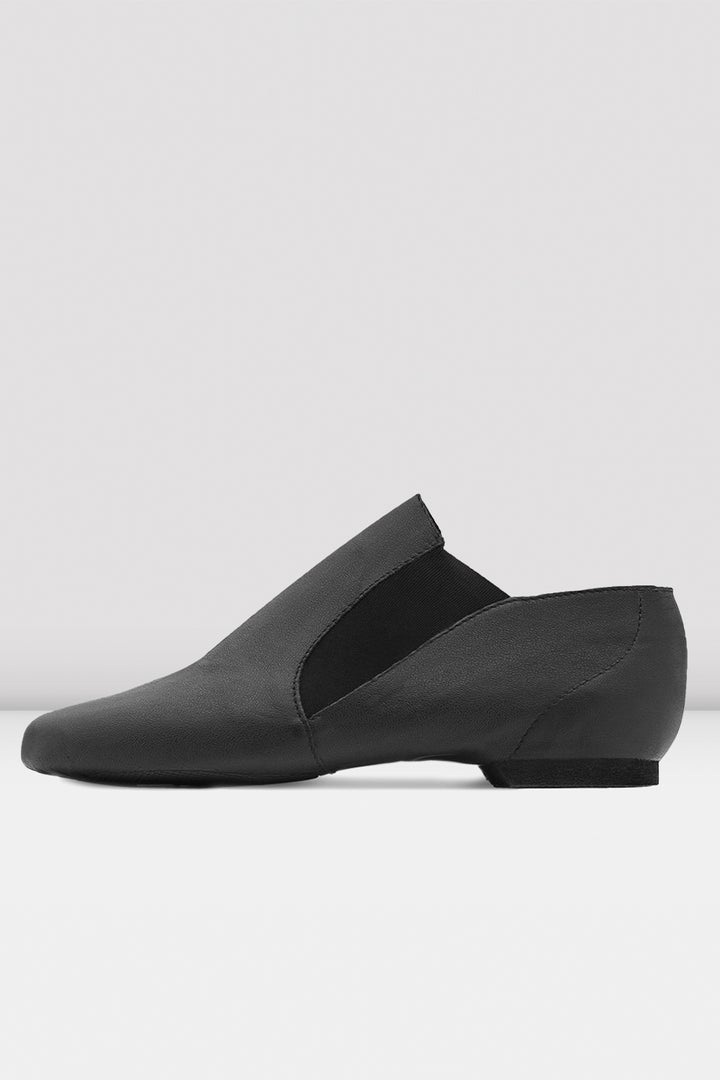 Dance Now Leather Split Sole in Black