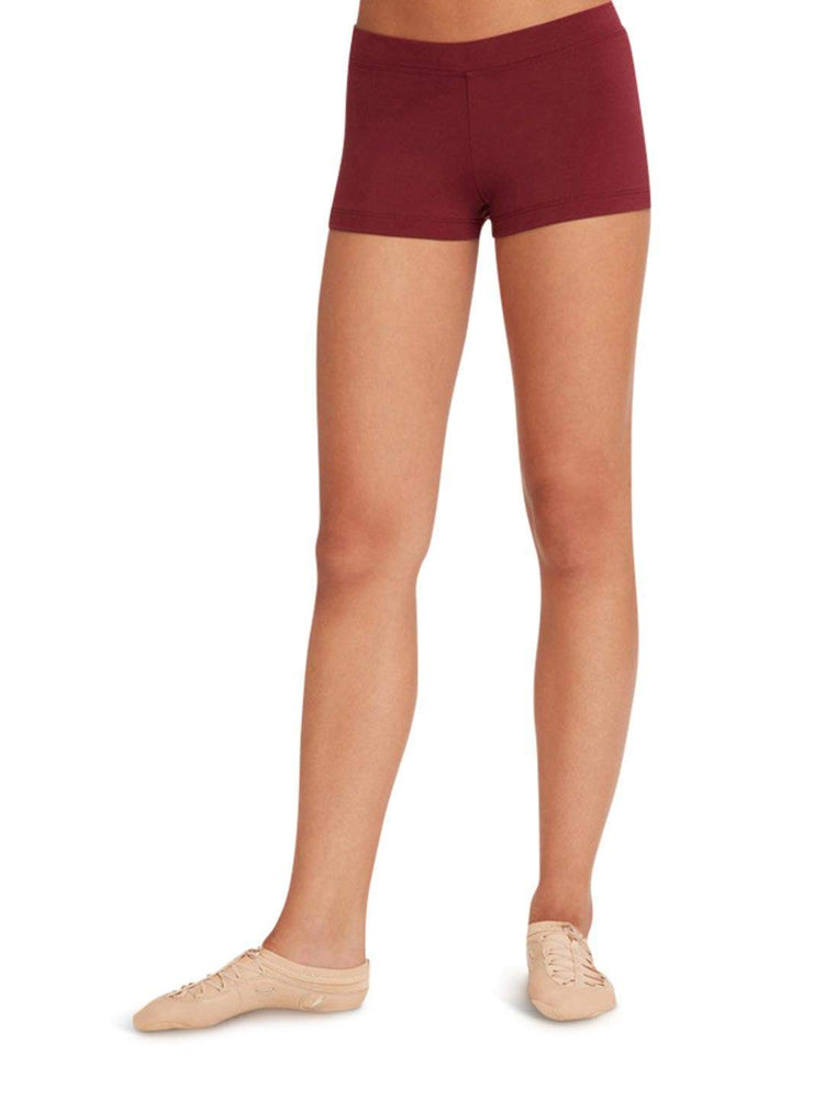 Maroon Dance Shorts