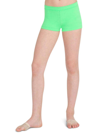 Kids Lime Green Shorts