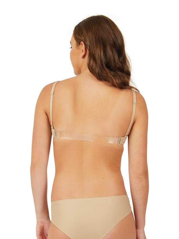 Underwire Bra with Clear Straps