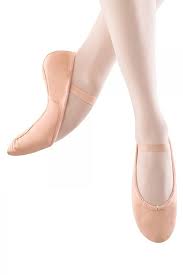 Dansoft Leather Ballet Shoe in Black in Adult Sizes