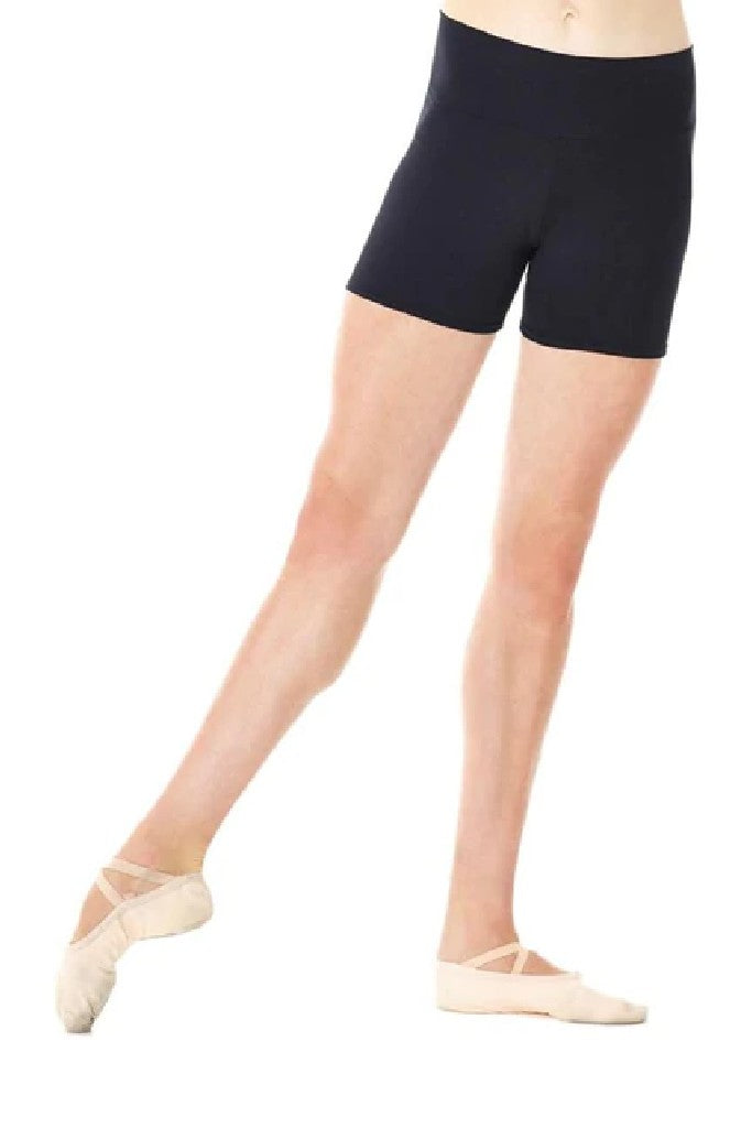 Wide Waistband Biker Short