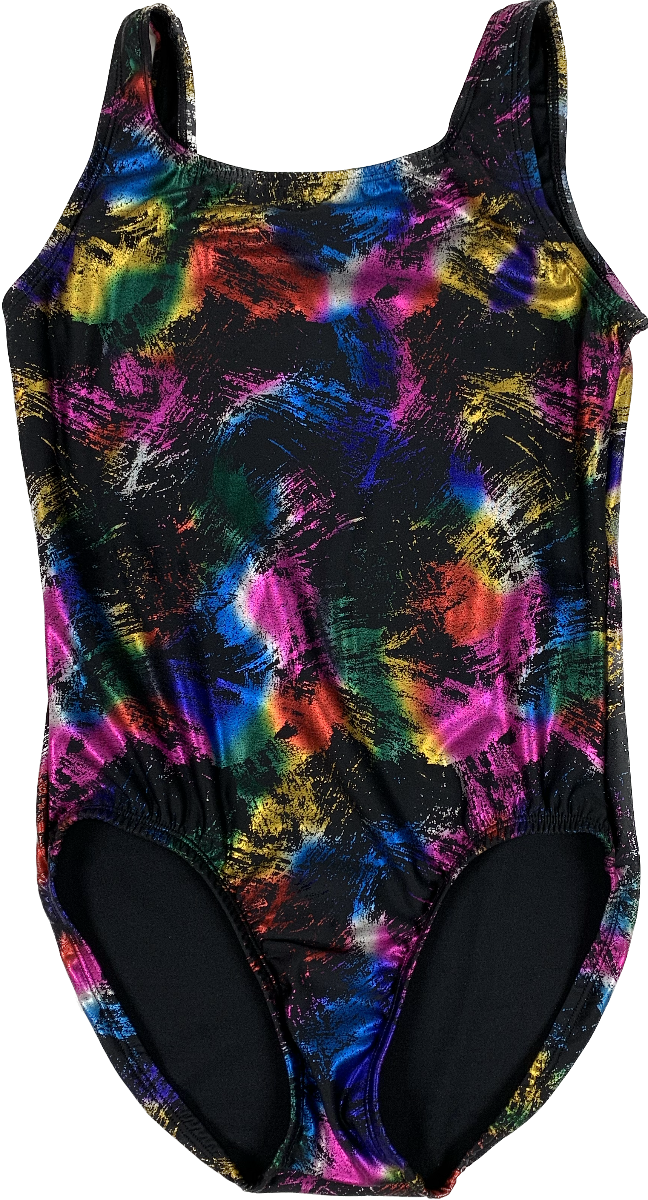 Printed Tank Leo Scrunchie Set