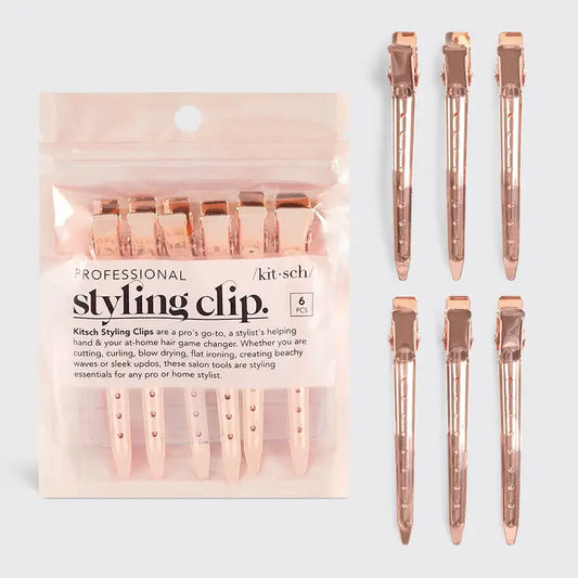 Kitsch Rose Gold Styling Clip 1542