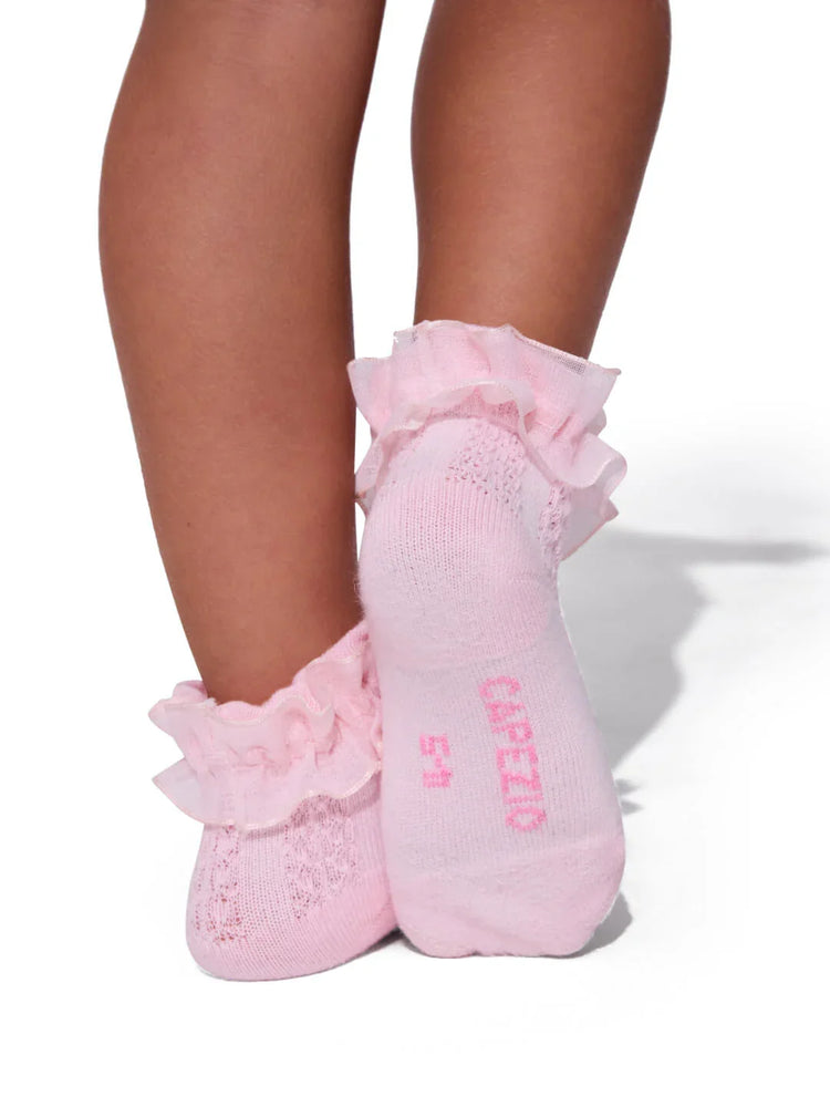 Capezio Children's Ruffle Sock (3-Pack) BG105C