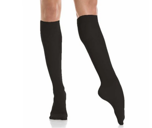 Satiny Finish Knee High Socks