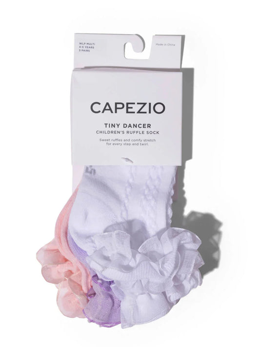 Capezio Children's Ruffle Sock (3-Pack) BG105C