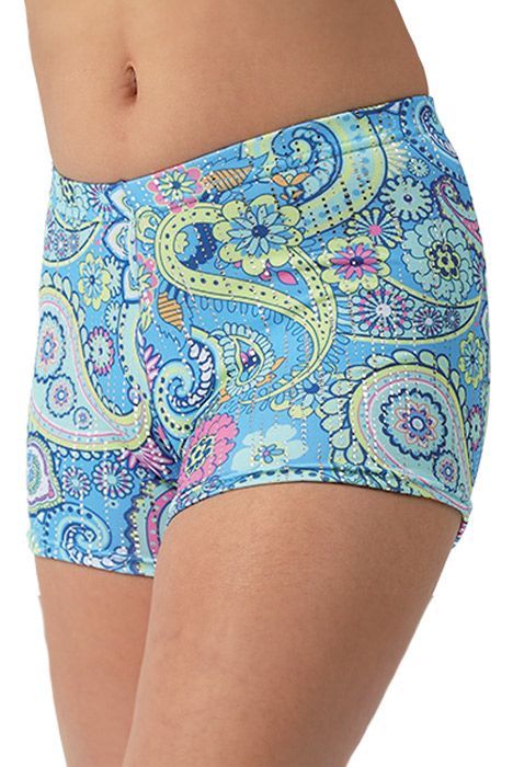 Mondor Printed Metallic Shorts 27825