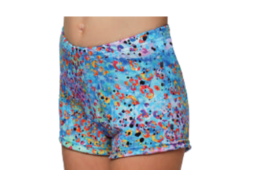 Mondor Printed Metallic Shorts 27825