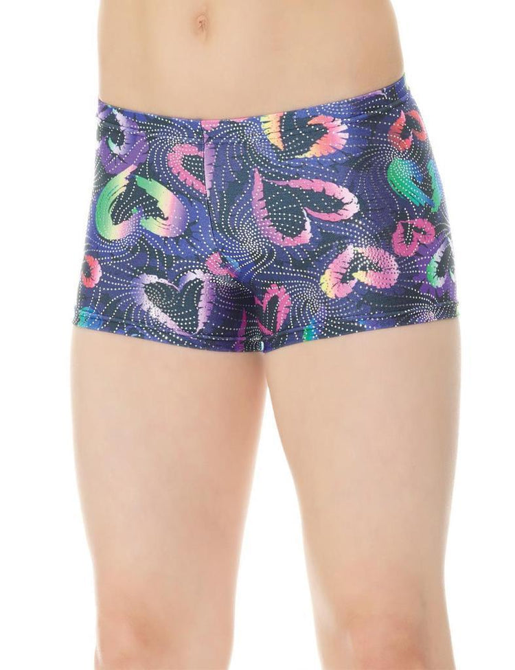 Mondor Printed Metallic Shorts 27825