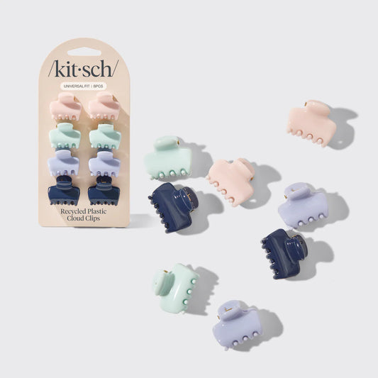 Kitsch Plastic Mini Cloud Claw Clips 64273