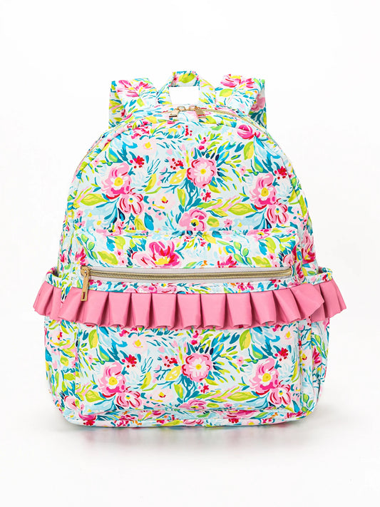 SKP Flower Kids Ruffle Backpack BA0176-M