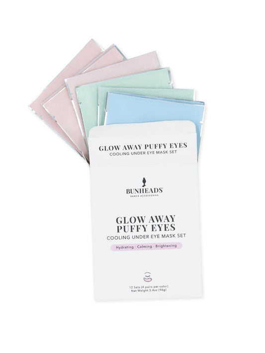 Bunheads Glow Away Puffy Eyes-Cooling Under Eye Mask set BH1731