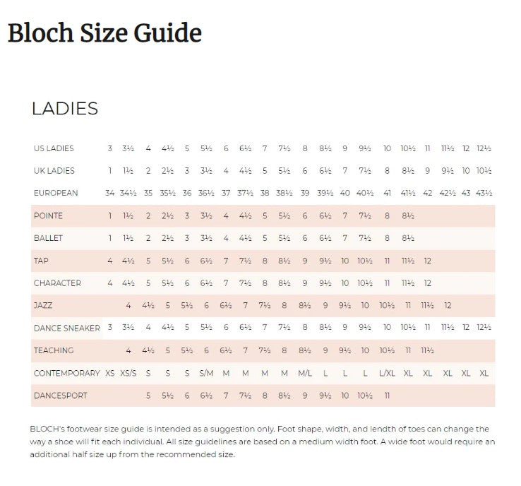 Bloch Practice Ballroom Shoe with 1 Inch Heel SO850L