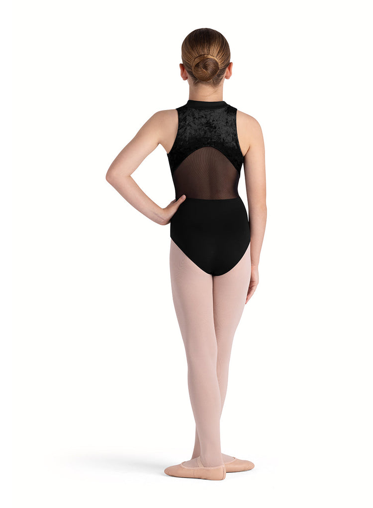 Bloch Tanya Mock Neck Zip-Up Leotard CL5655