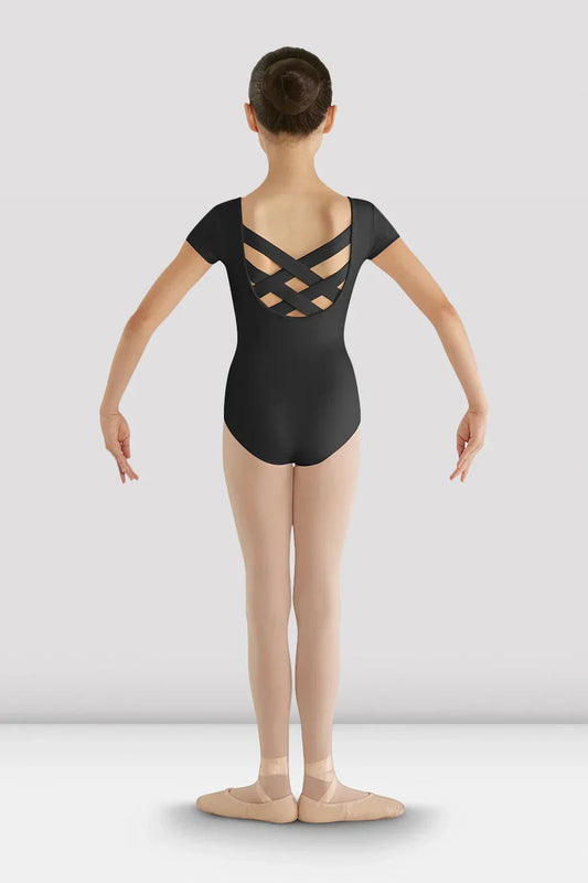 Bloch Girls Lattice Crossback Leotard CL8832