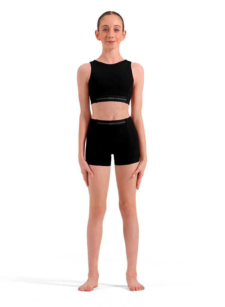 Bloch Opulence Kids Elastic Front Shorts CR90016