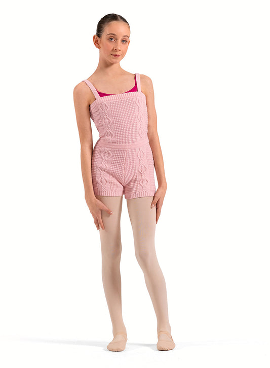 Bloch Opulence Kids Short Knitted Cable Onesie CU12009