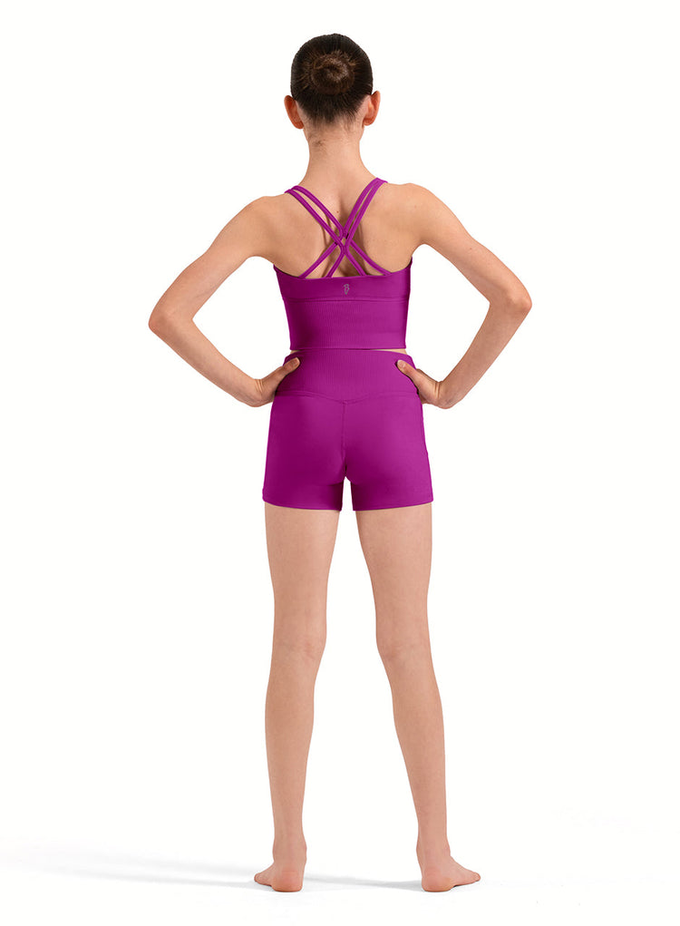 Bloch Opulence Kids Back Strap Crop Top CZ30036