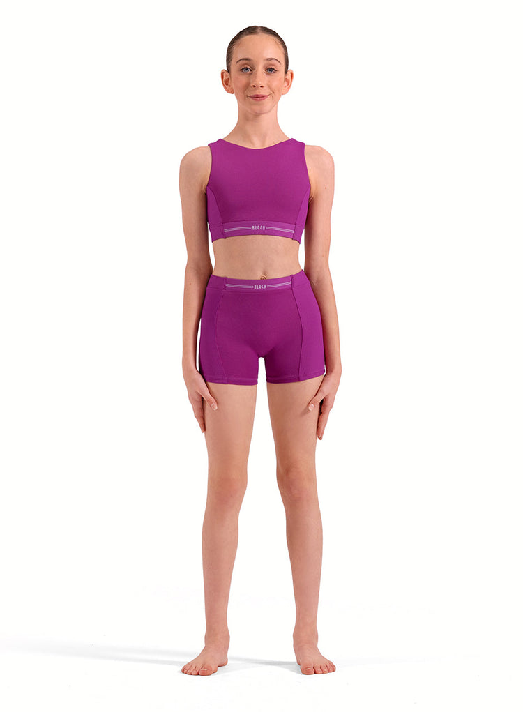 Bloch Opulence Kids Bloch Elastic Hem Crop Top CZ30038