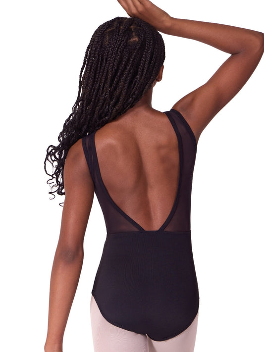 Capezio Soft Elegance Asymmetrical Boat Neck Leotard EL106T - Tween
