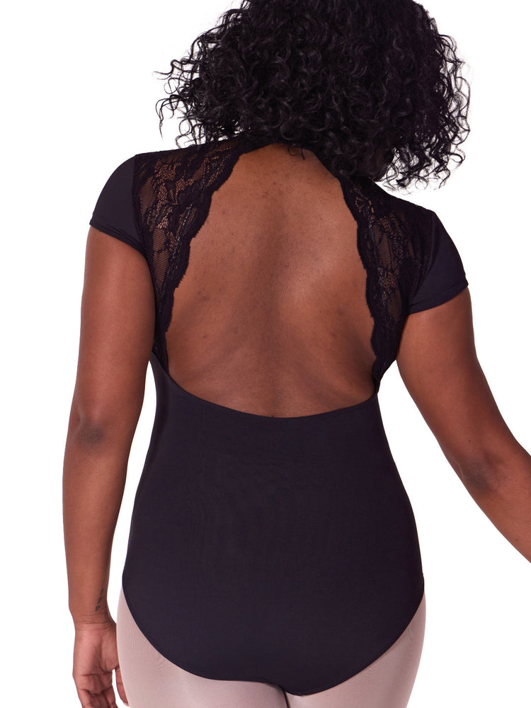 Capezio Soft Elegance Short Sleeve Princess Leotard EL107W