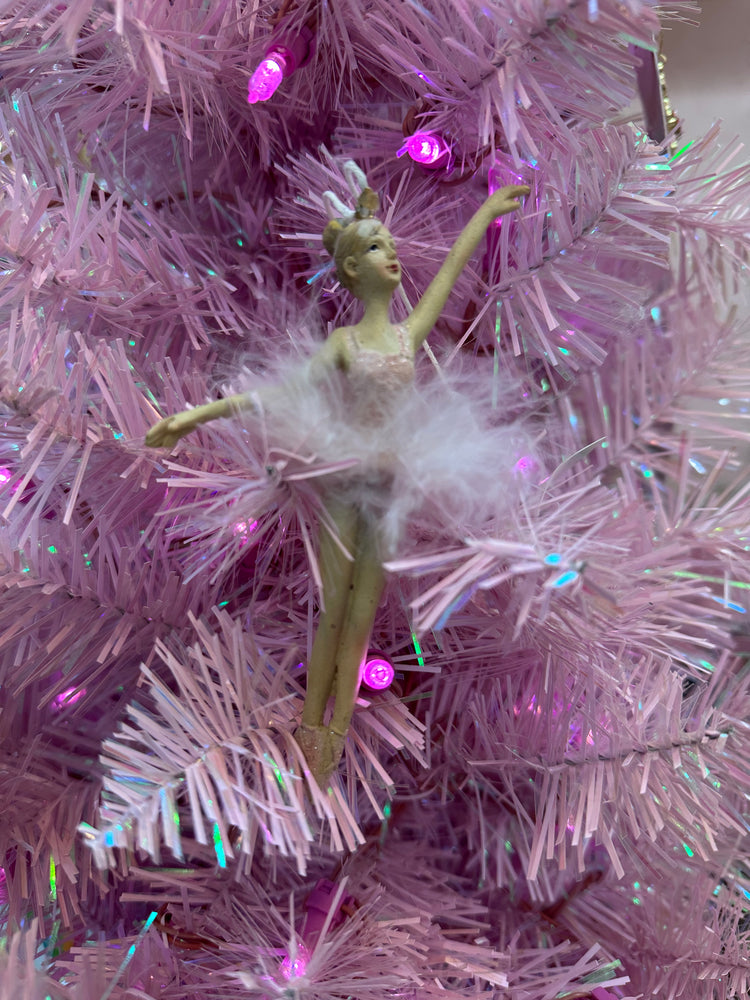 Christmas Tradition 5" Pink Ballerina Ornament W1632