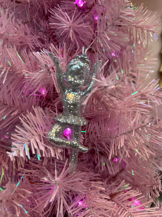 Sparkle Resin Child Ballerina Ornament C8254